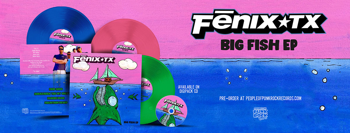 FENIX TX - "Big Fish EP" Vinyl Pre-Order