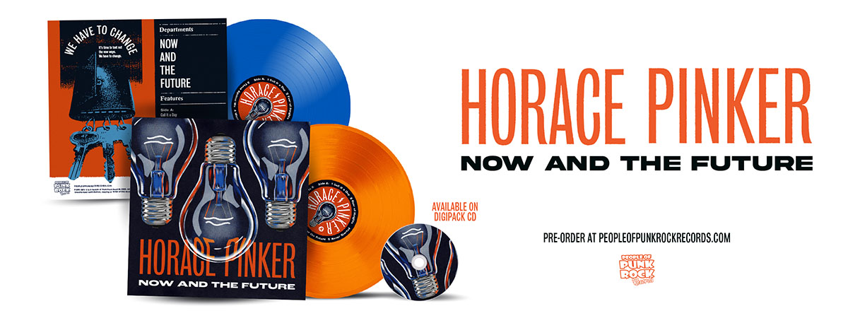 HORACE PINKER - "Now And The Future" Vinyl & CD Pre-Order